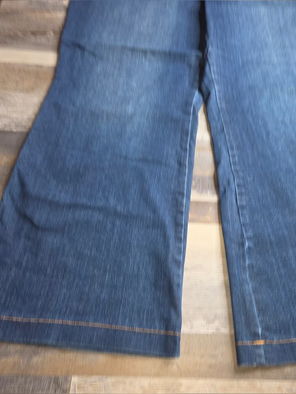 Spanx Jeans 3X Wide Leg Flare Women's Plus